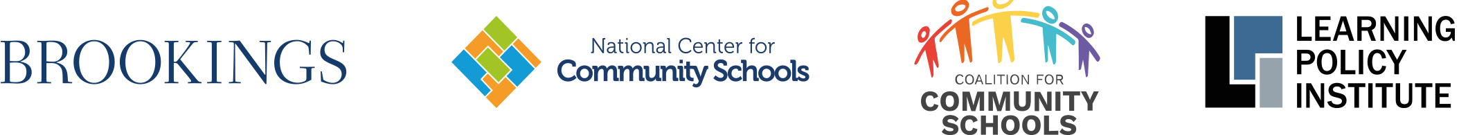 Community Schools Forward partner organization logos