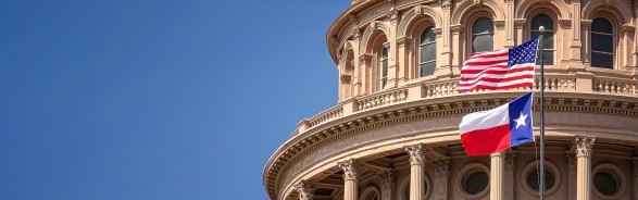 Photo of the Texas State Capital building.