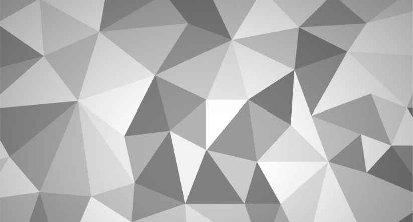 vector triangles in various shades