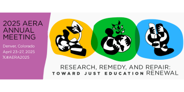 2025 AERA Annual Meeting banner